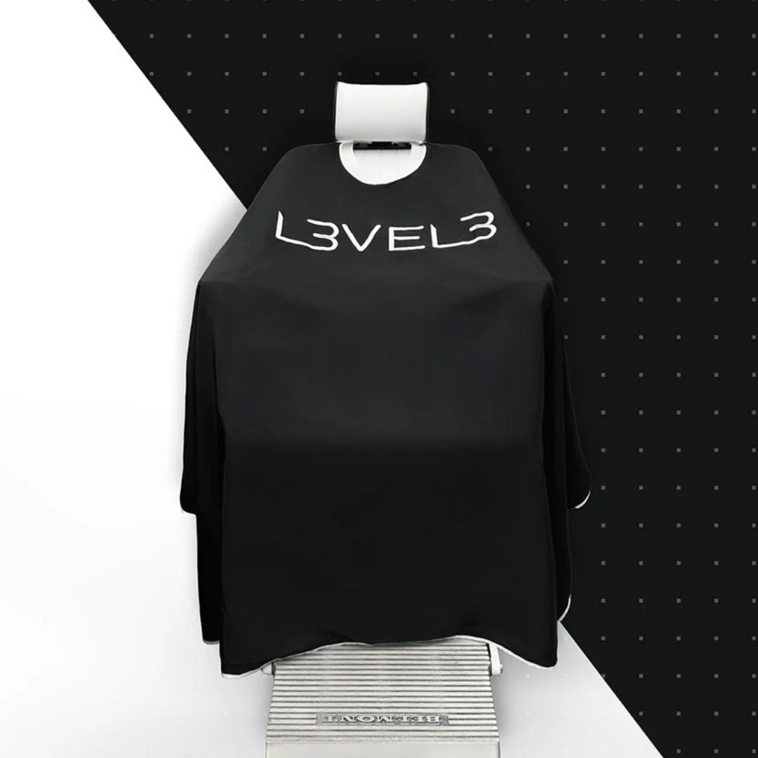 L3VEL3 Capa de Corte Profesional con Cuello de Goma