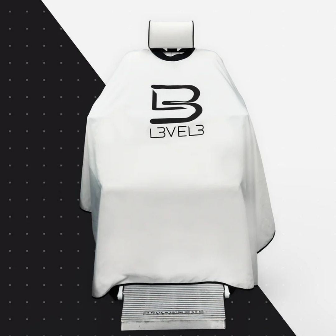 L3VEL3 Capa de Corte Profesional con Cuello de Goma
