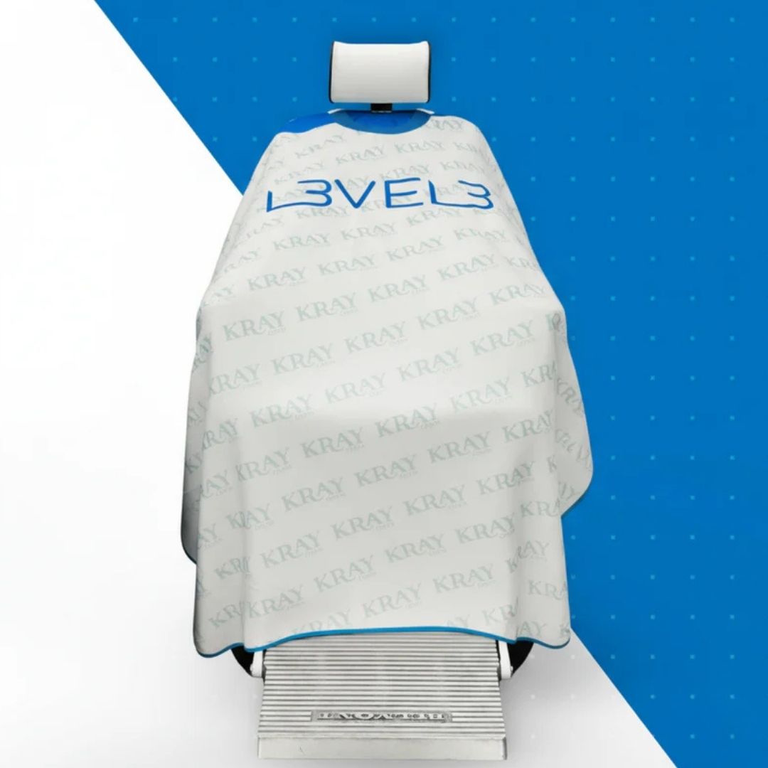 L3VEL3 Capa de Corte Profesional con Cuello de Goma