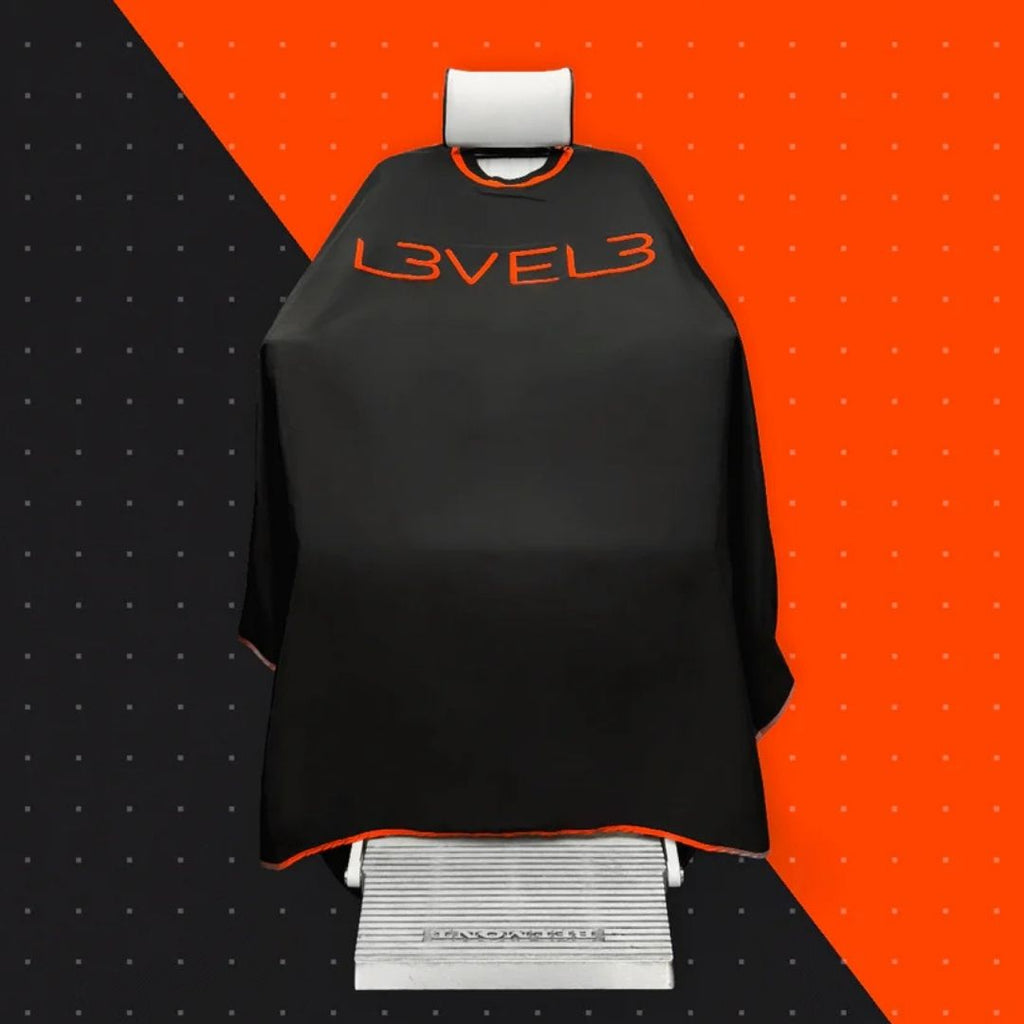 L3VEL3 Capa de Corte Profesional con Cuello de Goma