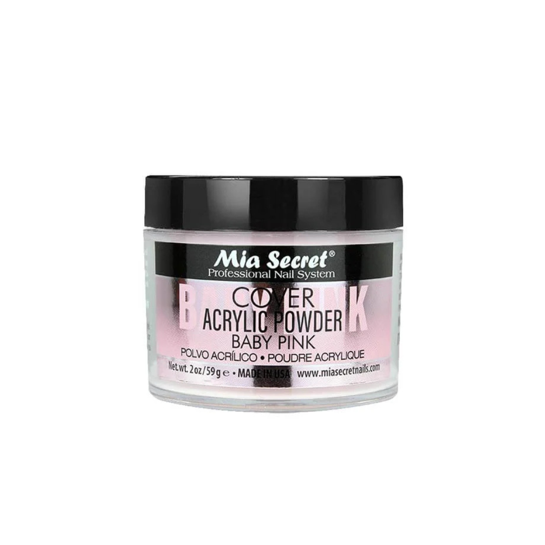 Mia Secret Cover Baby Pink Acrylic Powder 1oz & 2oz