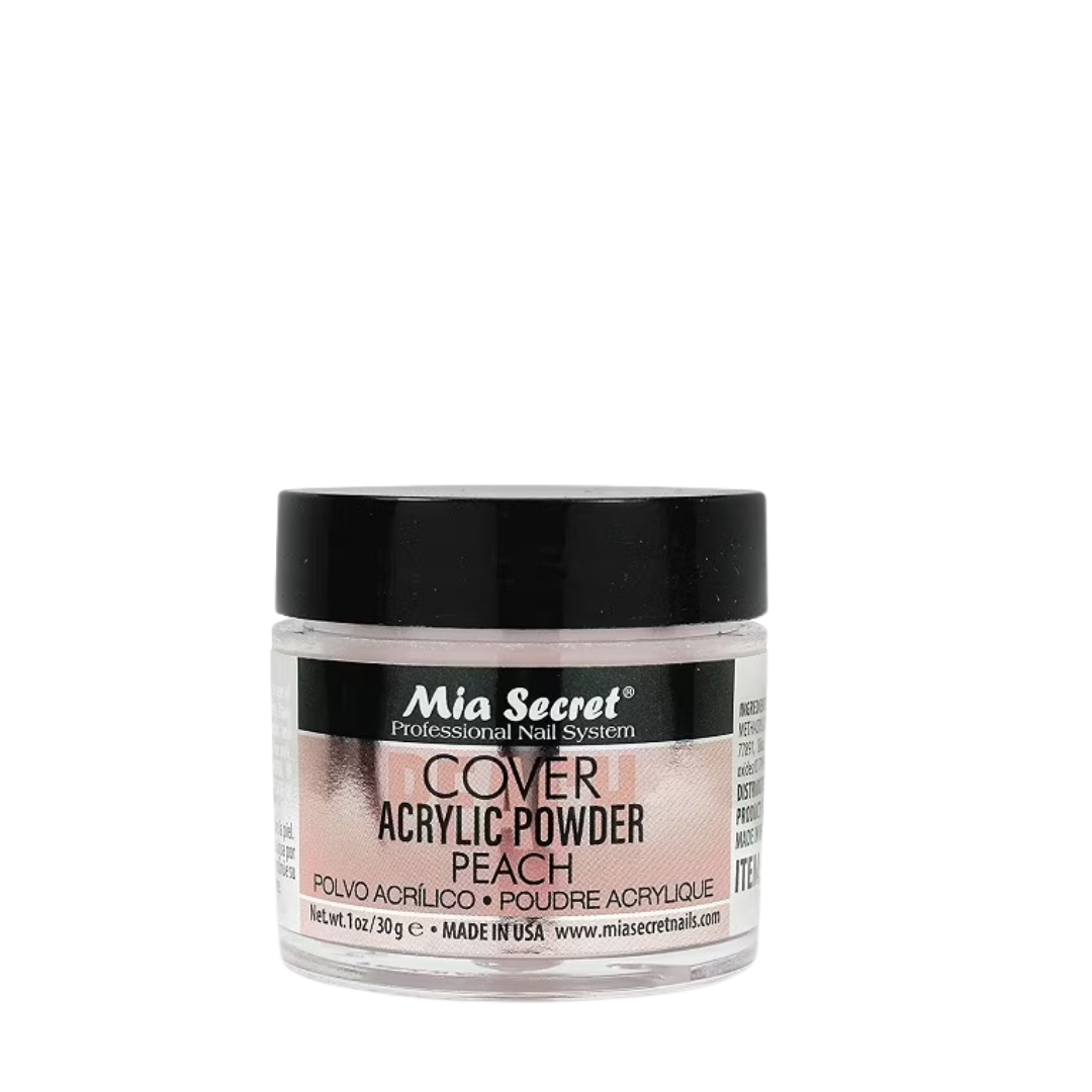Mia Secret Cover Acrylic Powder Peach 1oz, 2oz y 4oz