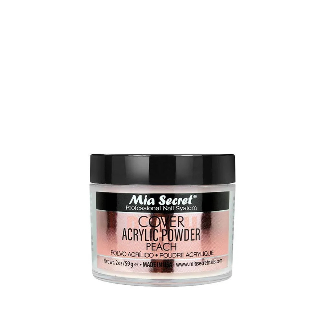 Mia Secret Cover Peach Acrylic Powder 1oz, 2oz & 4oz
