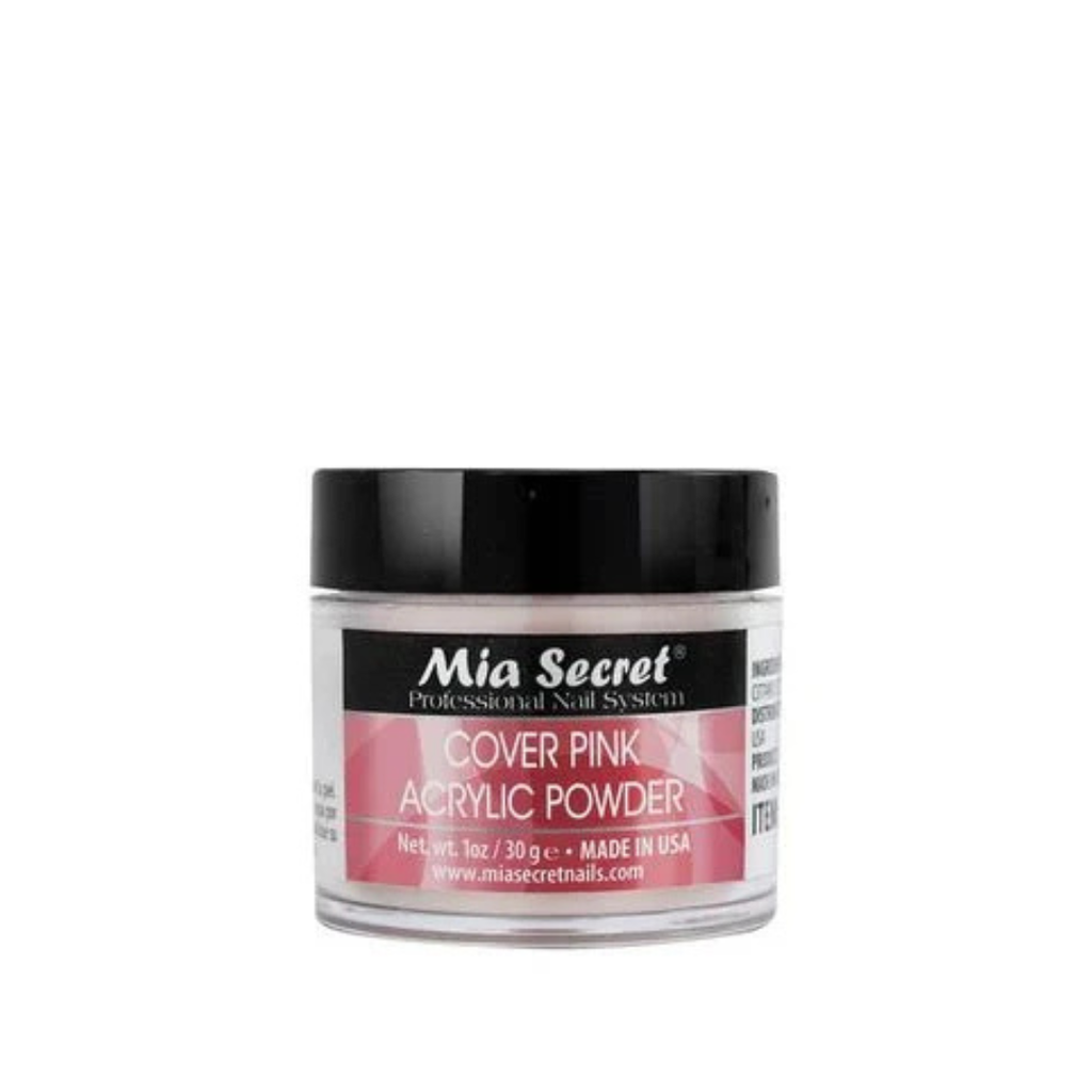 Mia Secret Cover Pink Acrylic Nail Powder 1oz, 2oz, 4oz y 8oz