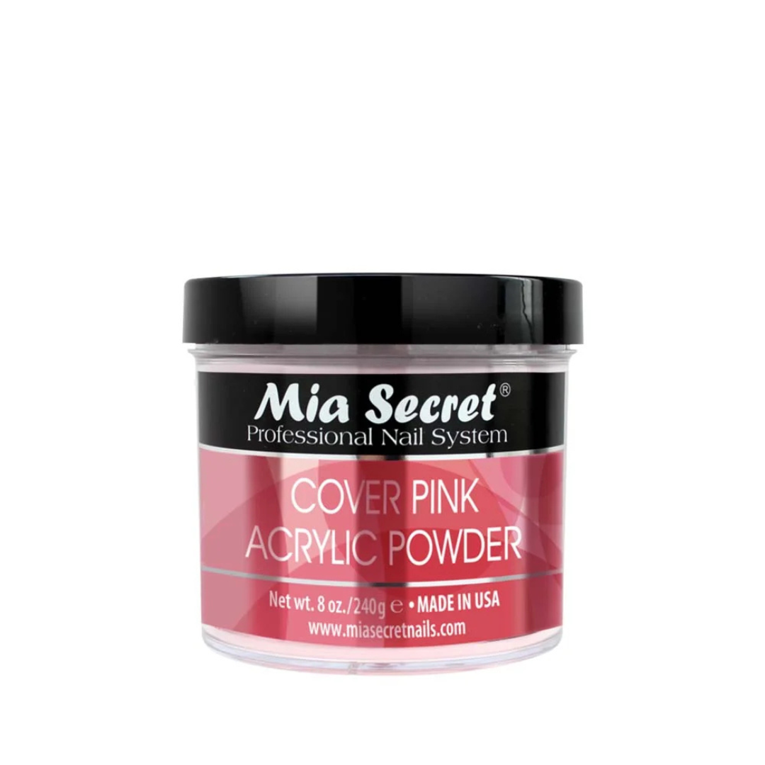 Mia Secret Cover Pink Acrylic Nail Powder 1oz, 2oz, 4oz & 8oz