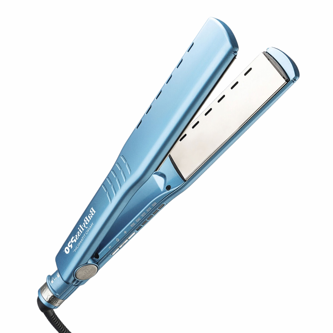 BaBylissPRO Nano Titanium Vented Ionic Flat Iron 1 1/2" BNT4093TUC