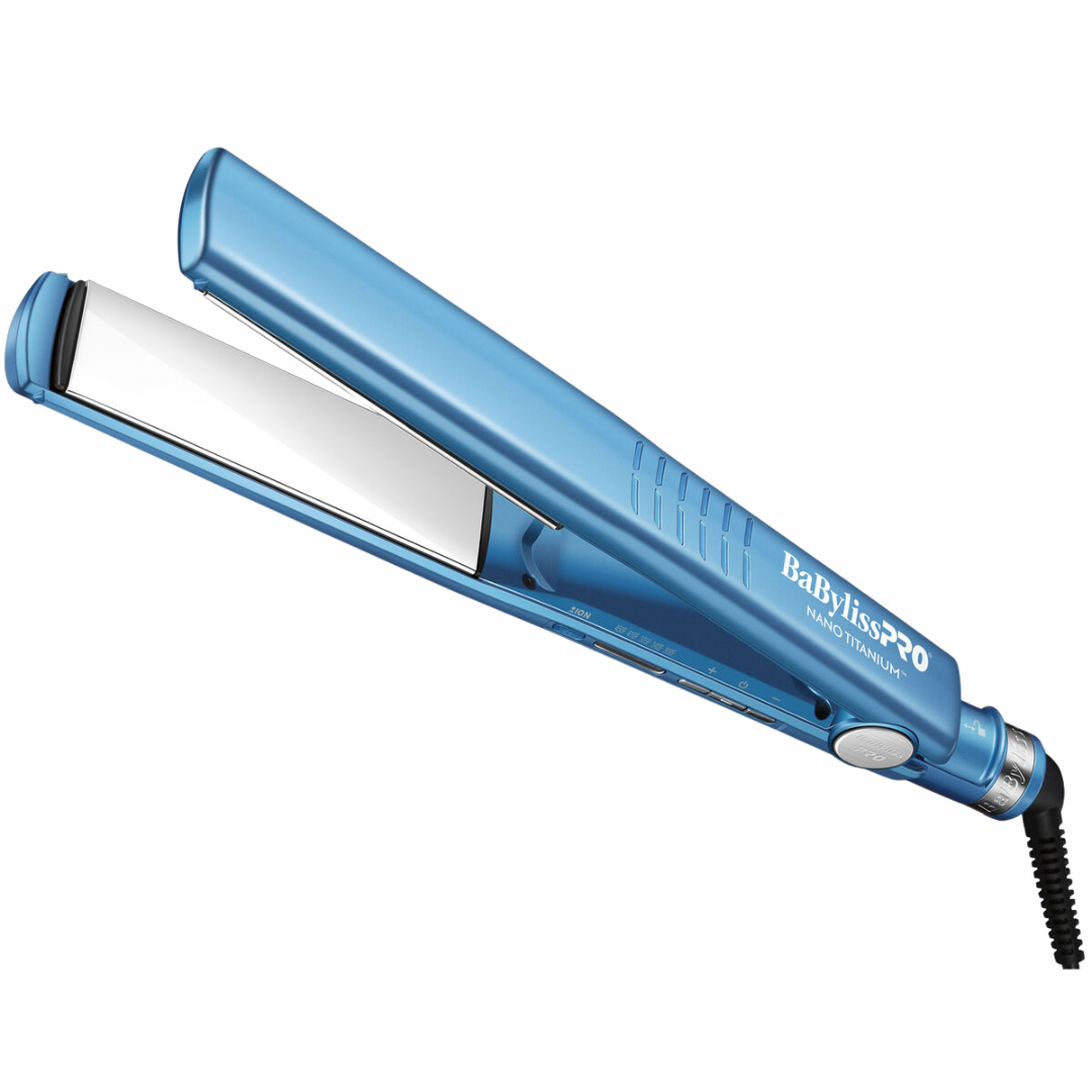 BaBylissPRO Nano Titanium Dual Ionic Flat Iron 1-1/4" BNT9125TUC