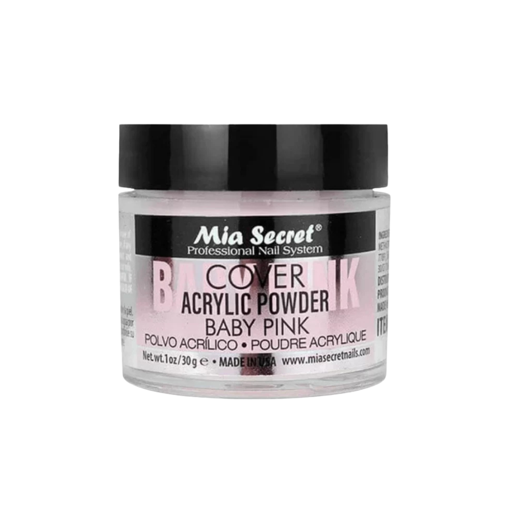 Mia Secret Cover Baby Pink Acrylic Powder 1oz y 2oz