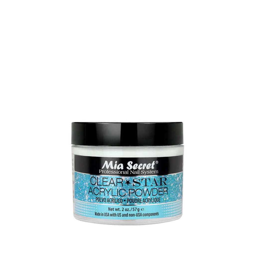 Mia Secret Clear Star Acrylic Powder 2oz