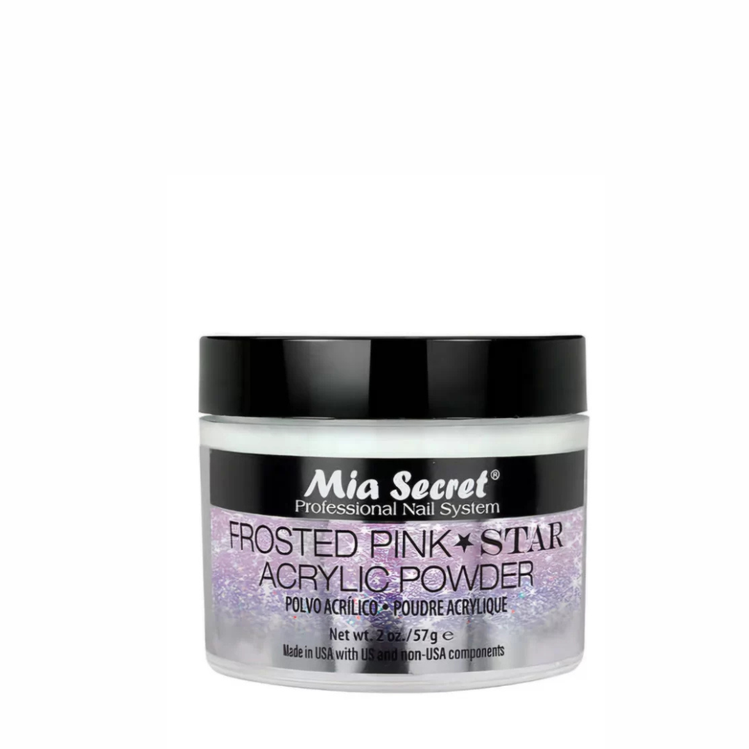 Mia Secret Frosted Pink Star Acrylic Powder 2oz