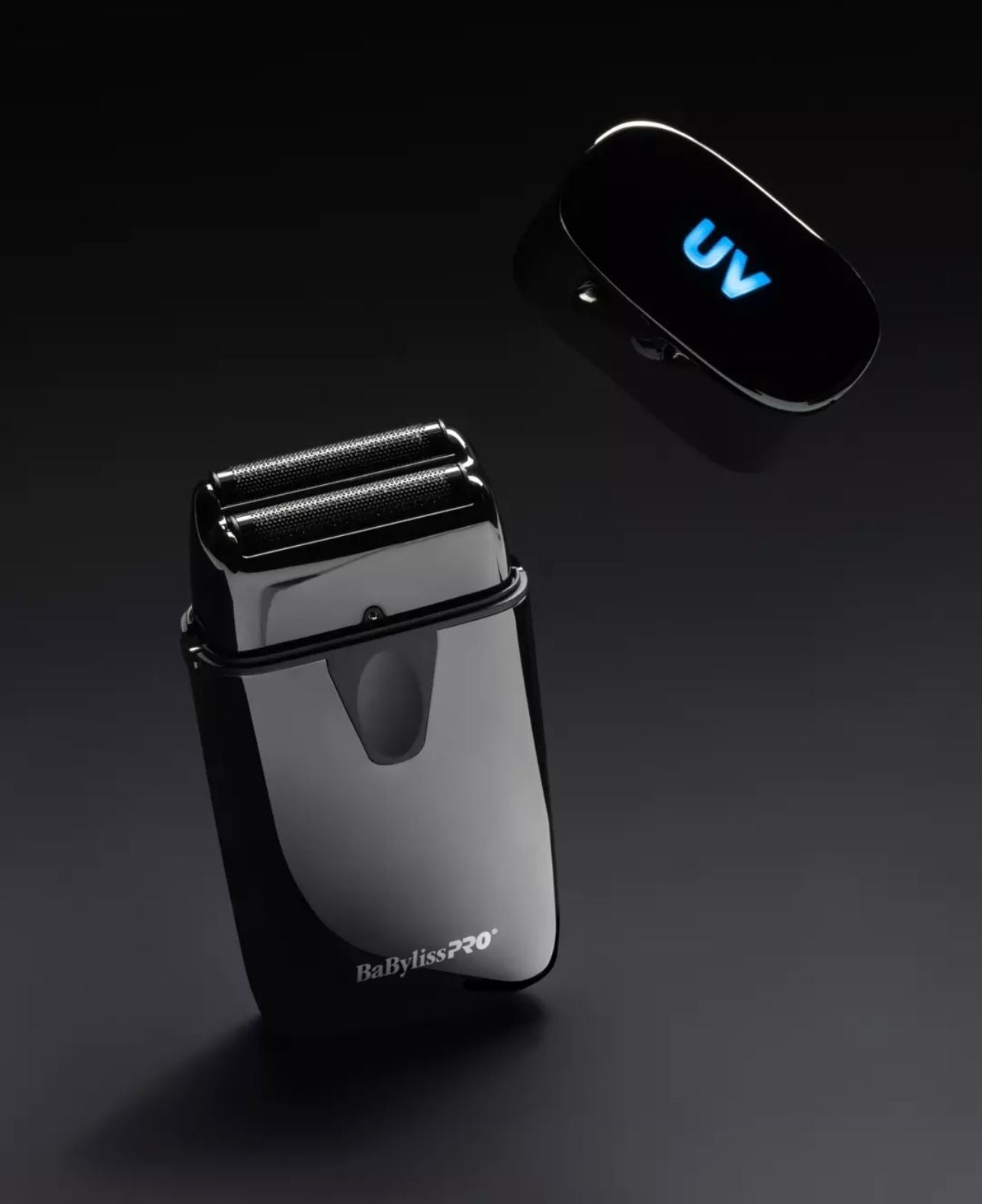 BaBylissPRO Afeitadora Doble Lámina UV – Edición Limitada Matte Black (FXLFS2MB)